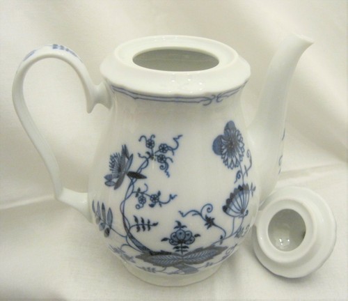 Service Zwiebelmuster MZ Moritz Zdekauer Czech Republic Underglaze Cobalt - Bild 9 von 10