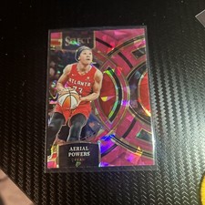Aerial Powers 2024 Panini Select WNBA #145 Atlanta Dream Pink Ice prizm