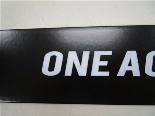 LEGEND ONE AGENDA BLACK ALUMINUM FISH RULER 18 1/2" MARINE BOAT - Picture 3 of 7