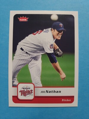 JOE NATHAN 2006 FLEER BASEBALL CARD # 362 G1691