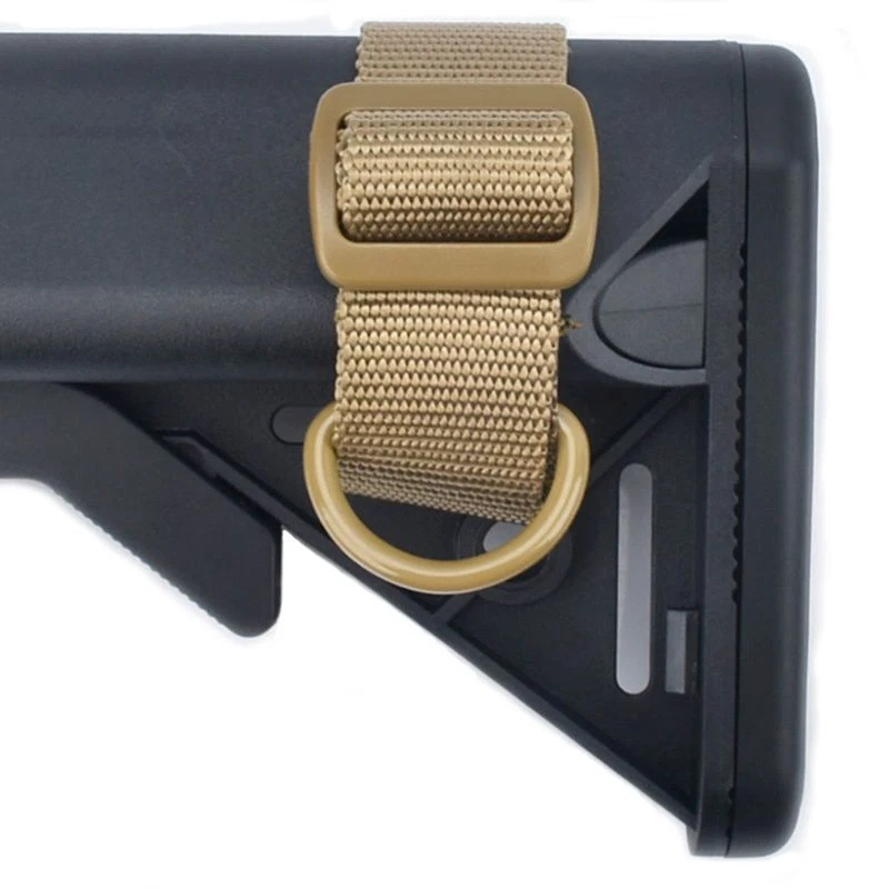 Adjustable Rifle Sling Universal Gun Slings 1.25” Nylon Strap with D Ring Loop - Image 2 of 4