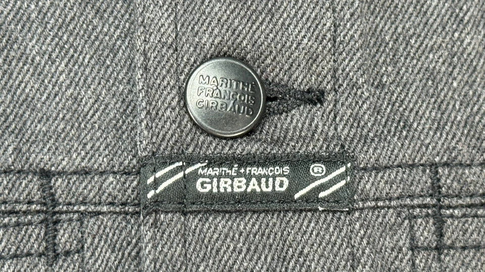 Marithe Francois Girbaud Vtg Men's Button Up Long Sleeve Denim Jacket Size M - Image 4 of 4