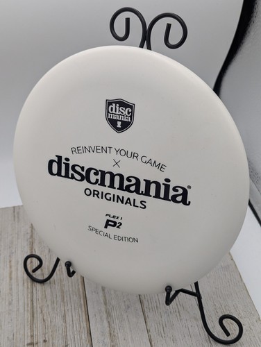 Neu Discmania Originals D-line Flex 1 P2 Special Edition Golf Disc WEISS 175g