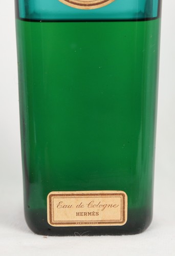 RARE 8” Hermes Eau de Cologne Perfume Flacon Bottle w/ Box 16 fl oz. Ex-Libris - Picture 5 of 17
