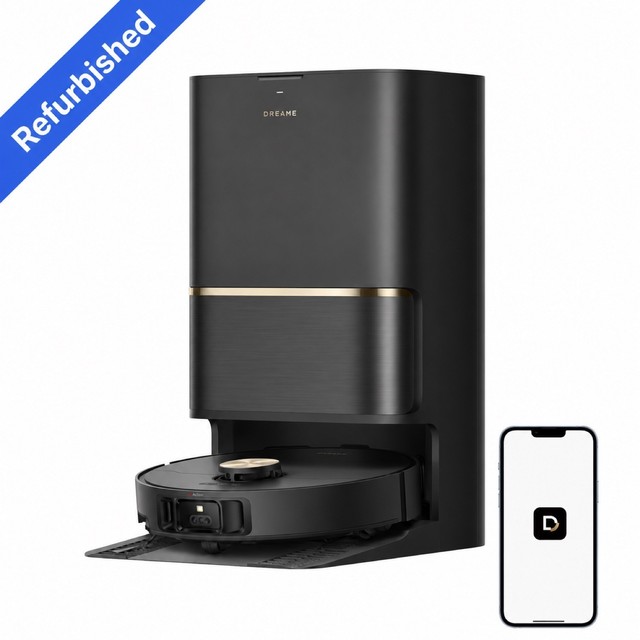 【Refurbished】DREAME L50 Ultra Black Robot Vacuum 19. 5kPa