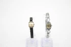 F x2 Vintage Ladies Rolex Tudor Mechanical Watches For Parts Only 17 Jewels