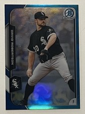 2015 Bowman Chrome Blue Refractor 01 /150 David Robertson #31 1 Of Rare