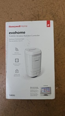 Honeywell Home THR091 Funk Heizkörpersteuerung WiFi weiß für Evohome System