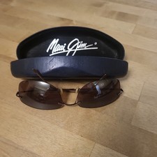 Maui Jim Lahaina MJ 450 23 Stainless Flex Sport Frame Maui Polarized Lenses