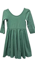 Alice & Ames green striped dress. 4T.  FREE SHIPPING!