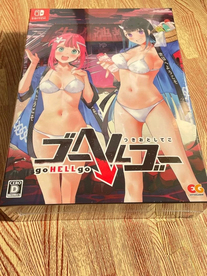 Nintendo Switch Go Hell Go ограниченный выпуск новый нераспечатанный с термоусадочной пленкой - Изображение 3 из 3