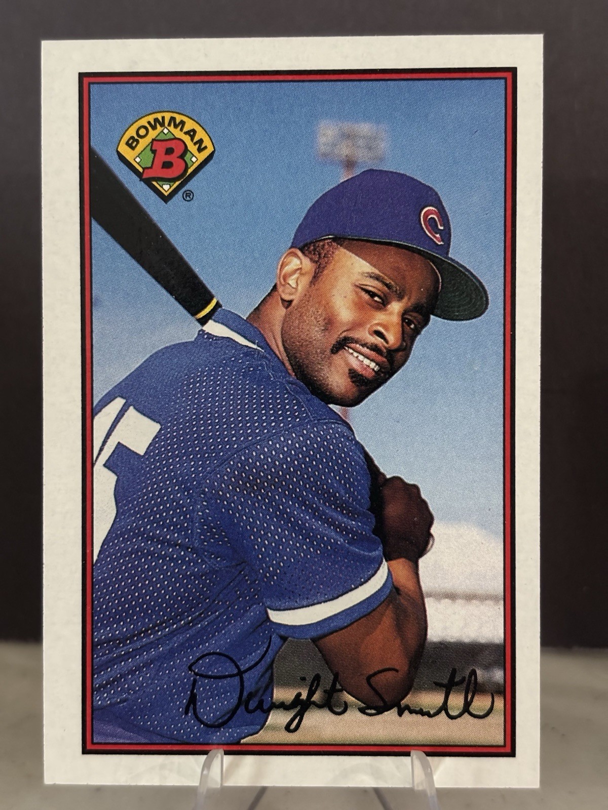 1989 Bowman - Dwight Smith #297 (RC)