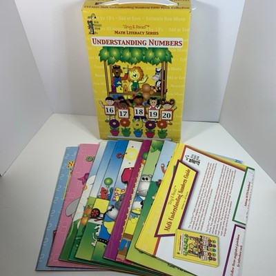 Vintage Frog Street Press Sing & Read Understanding Numbers Incomplete Set Of 9
