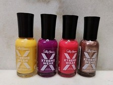 Lot Of  Sally Hansen Xtreme #304 #349 #529 #172