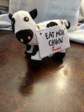 Chick-fil-A Mini Cow Plush Eat Mor Chikin Advertising Promo Stuffed Animal 2024