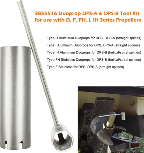 3855516 For Volvo Penta DPS Duo Prop D F I Propeller Wrench Removal Install Tool - Picture 5 of 13