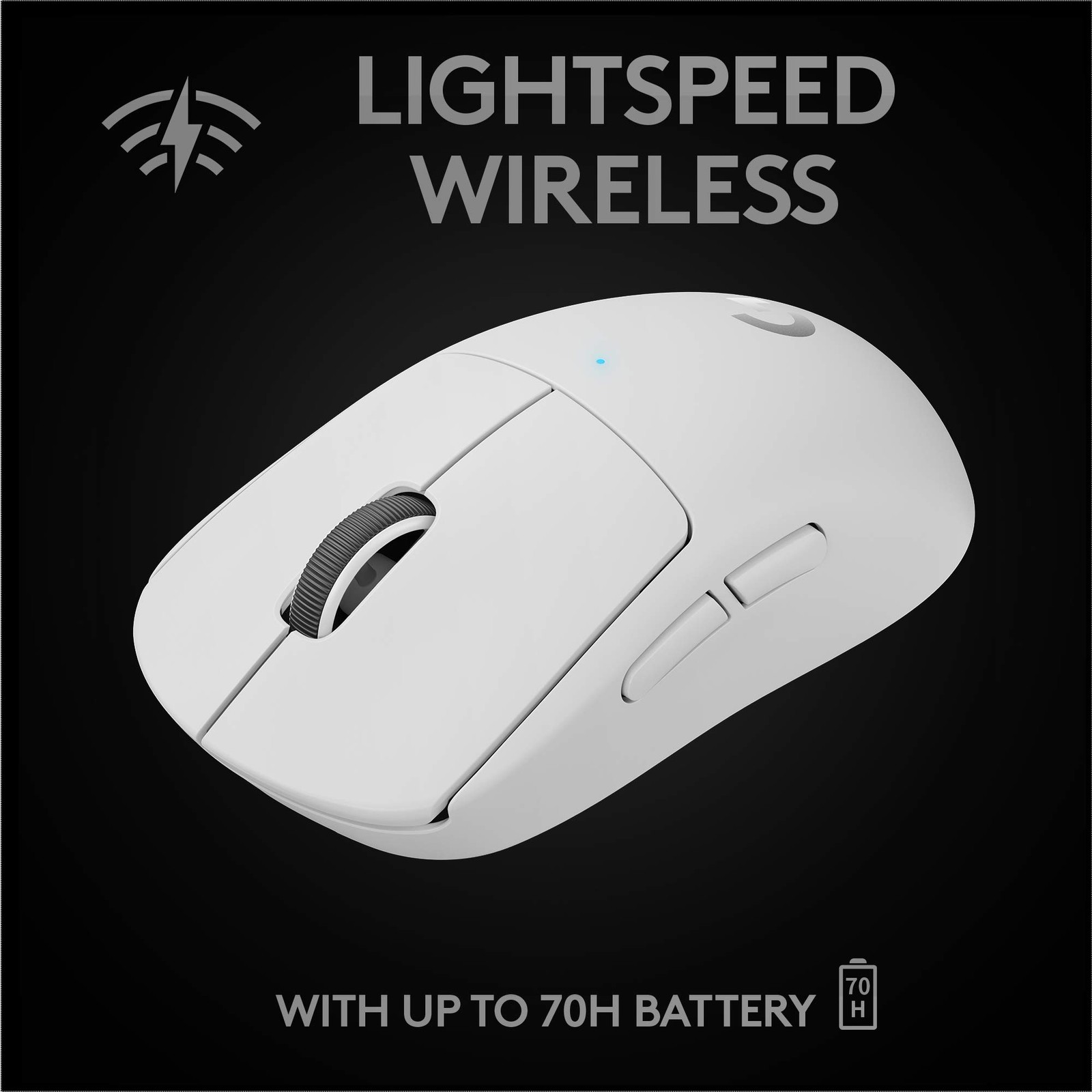 Mouse Gaming Inalámbrico Logitech G PRO X SUPERLIGHT - Blanco, imagen 4
