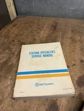 1975 Bell System Telephone Station Specialities Service Manual Book Volume I USA