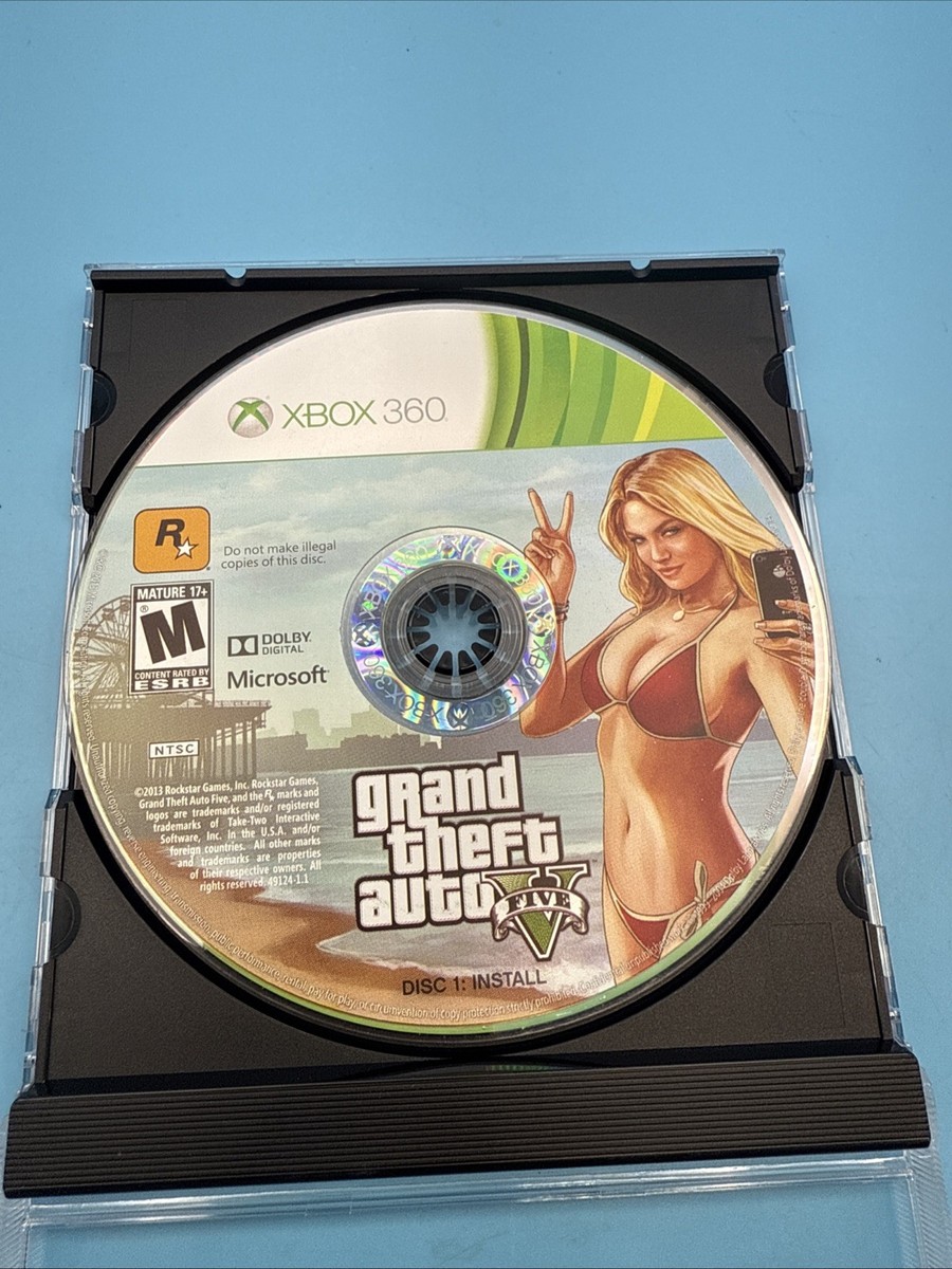 Grand Theft Auto V Installation DISC ONLY Microsoft Xbox 360 | eBay