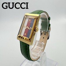 Gucci 147.4 Shell Dial G Frame Bee Square Women's Watch