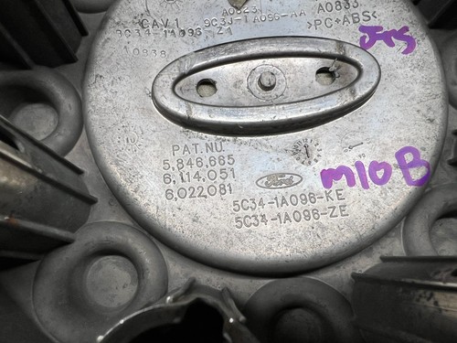 TWO (2) OEM CHROME WHEEL CENTER CAPS 05-16 FORD F250 F350 SRW 2WD FRT/RR 4WD RR - Picture 6 of 6