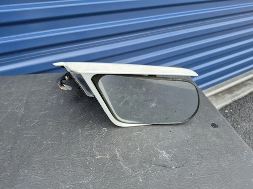 86.5-88 Toyota Supra Right Front Door Mirror - Super White 040 - RH Passenger