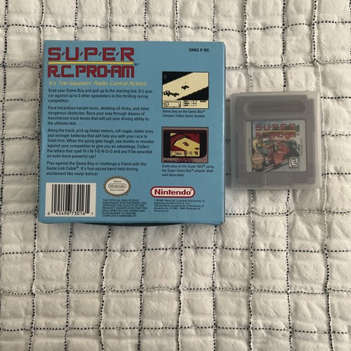 Nintendo Game Boy Super R.C. PRO-AM F-1 Racing Game Players Choice Awards Rare - Picture 6 of 11