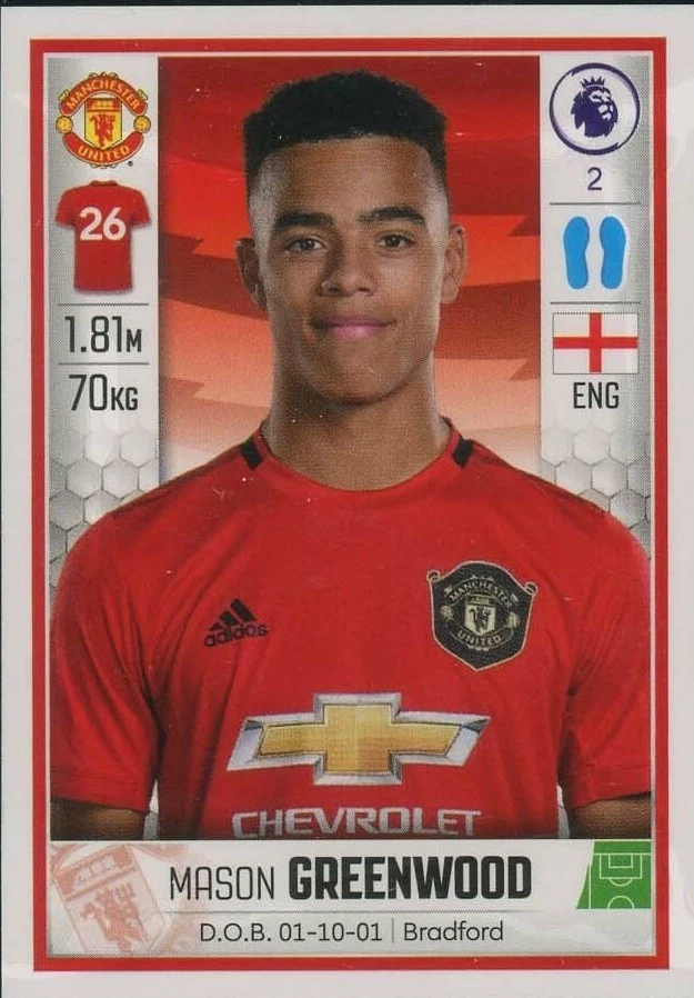 Mason Greenwood Trading Cards for sale | eBay