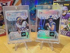 2025 Score Top 100 CaseHit Lot x2 Los Angeles Rams Puka Nacua & Matthew Stafford