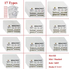 Dental Orthodontics Metal Brackets Braces /Supper Elastic Niti Round Arch Wires