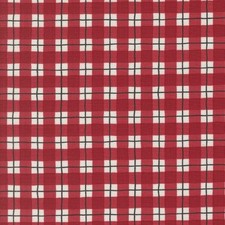 Winter Friends By Deb Strain For Moda - Berry Red Check 56137-17
