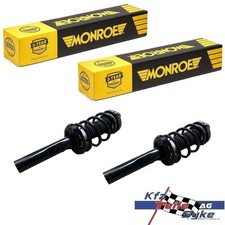 2x MONROE STOSSDÄMPFER MIT FEDERN VORNE KOMPLETT VORMONTIERT FÜR VAG