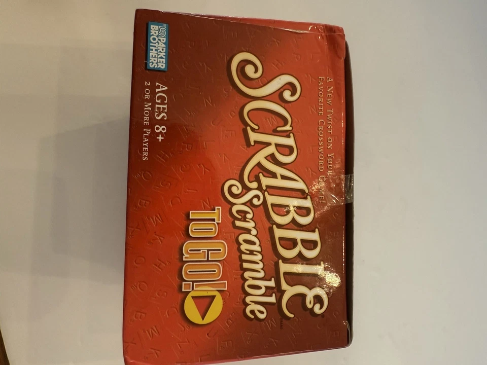Scrabble Scramble To Go! Travel Crossword Game Parker Brothers. New - Image 2 of 4