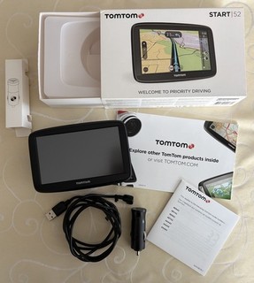 TomTom Start 52 5 Zoll GPS Navigationsgerät Schwarz