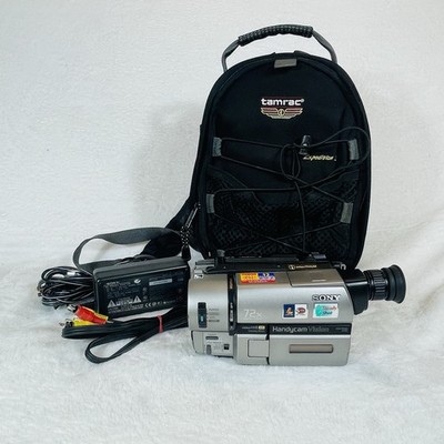 Sony Handycam CCD-TRV65 Hi8 NTSC Video Camcorder Bundle - TESTED