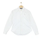 Vintage Ralph Lauren Oxford Shirt Womens Size 6 White Button Up Long Sleeve