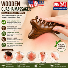 4-in-1 Manual Scalp Massage Comb Head Neck Facial Body Acupoint Massager