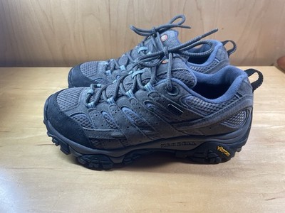Merrell Women Moab 3 Size 8 Gray Low Top Lace Up JO6026