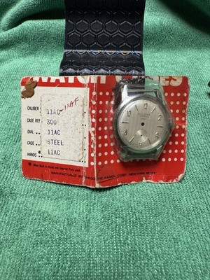 NOS Bulova 11AF Watch Case Dial & Back Theodore Kagen Caliber 11AC or 11AF