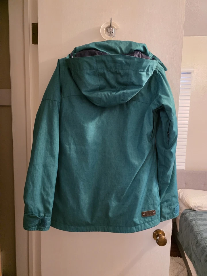 Burton Dryride Women's Snowboarding Jacket Size Small Turquoise - Image 2 of 4