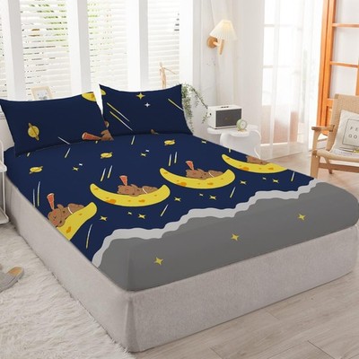 Cotton Wrinkle Free Soft Hypoallergenic Bed Sheet IB 73