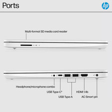 2026 HP Laptop Computer 14 Office 2024 Intel CPU 8GB RAM & 628GB Storage Win Pro 9