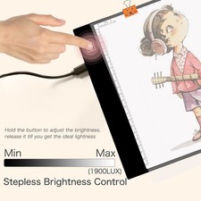 Tavoletta Luminosa A5 Per Disegno - LED Ultrasottile Per Animazione E Schizzi - Foto 13