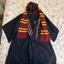 Universal Studios Harry Potter Gryffindor Authentic Robe Tie Scarf Sz Youth XXS