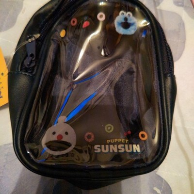 PUPPET SUNSUN Clear Pouch Black