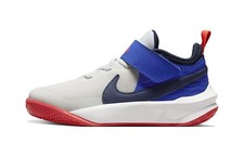 Nike Team Hustle D 10 Kids Basketball Shoes Pre School CW6736-103