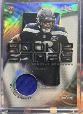 2025 Topps Chrome Rookie Relics Elijah Arroyo RC RR-ERR Refractor PLAYER WORN 