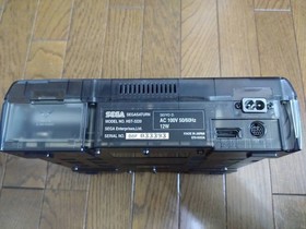 Sega Saturn SS Clear Skeleton Black Limited console W/Controller Tested Working