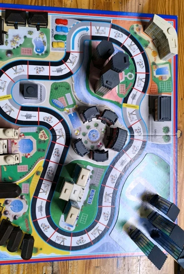 Juego De Mesa Hotel - Mb 1993 completo Caja Mal Estado  - Imagen 4 de 4