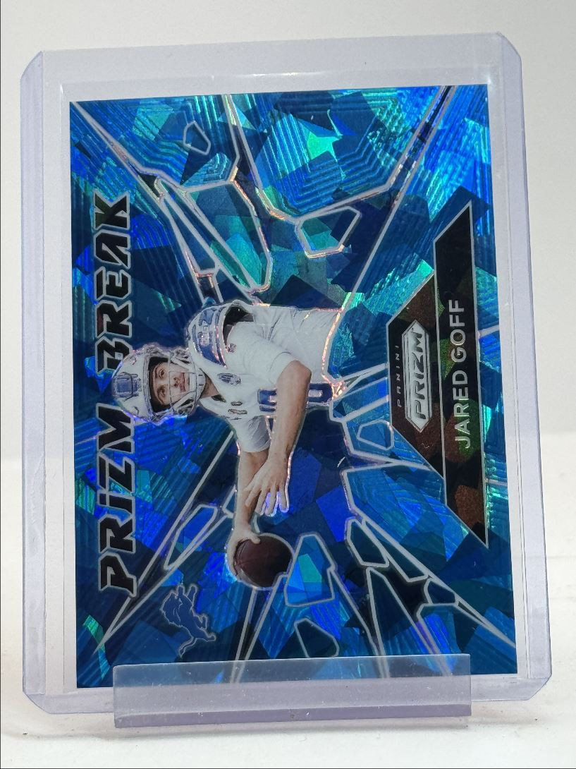 JARED GOFF 2024 PANINI PRIZM BREAK BLUE ICE LIONS /99 Q3615
